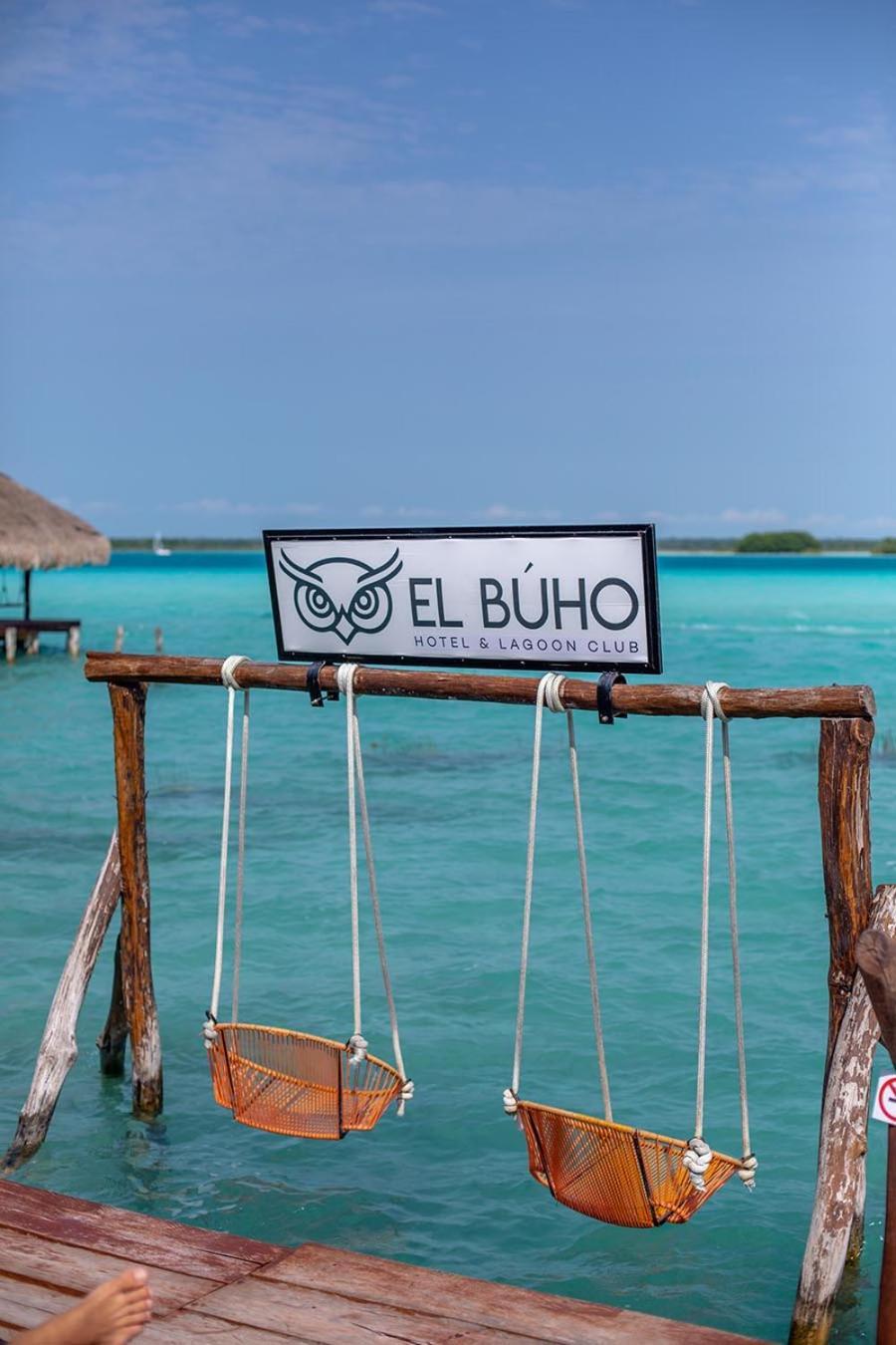 El Buho Lagoon Бакалар Экстерьер фото